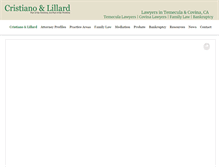 Tablet Screenshot of cl-attorneys.com